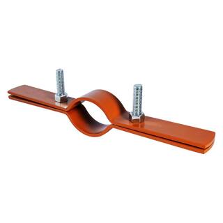 The Plumber's Choice 1 in. Riser Clamp in Copper Epoxy Coated Steel 01CLRSEC