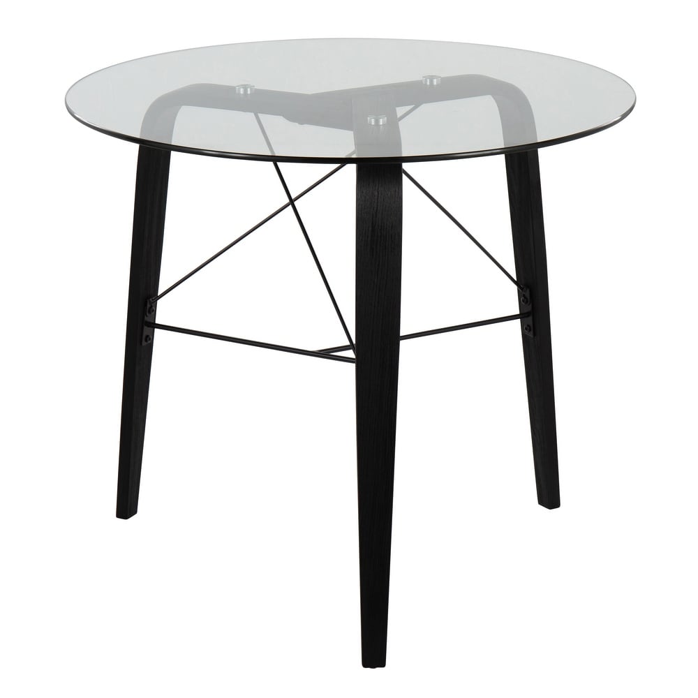 Carson Carrington Culnady Mid Century Modern Round Dinette Table