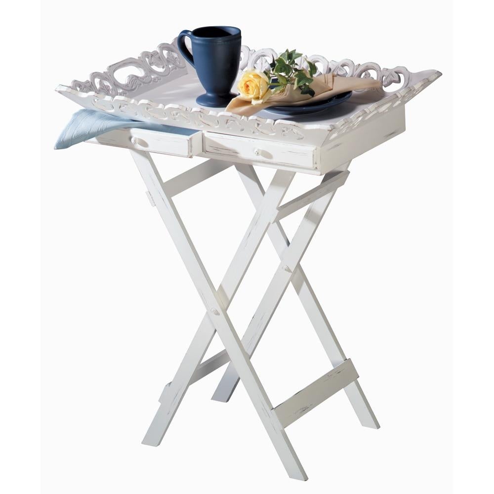 Newly Shabby Chic Tray Table