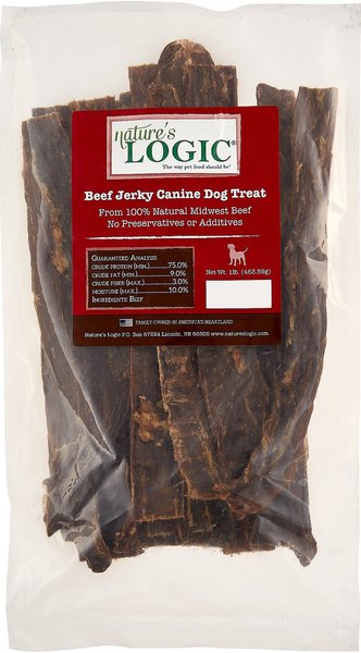 Nature's Logic Beef Jerky Dog Treats