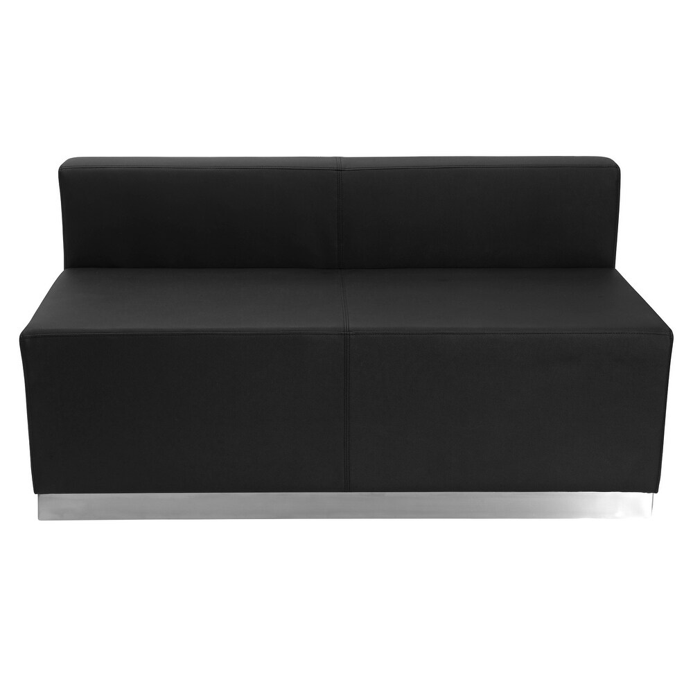 10 Pc LeatherSoft Modular Reception Configuration w/Taut Back  Seat