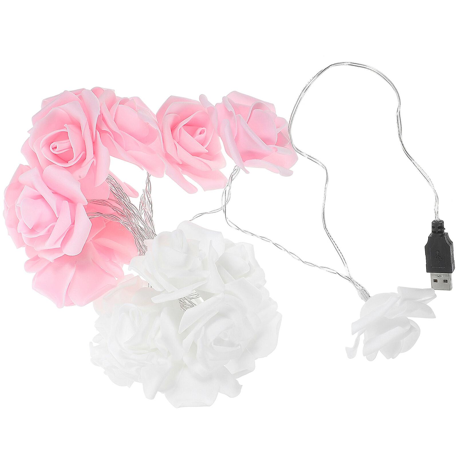 Unique Flower Shaped String Lamp Atmosphere Usb Lamp Decor Lamp Scene Ornament