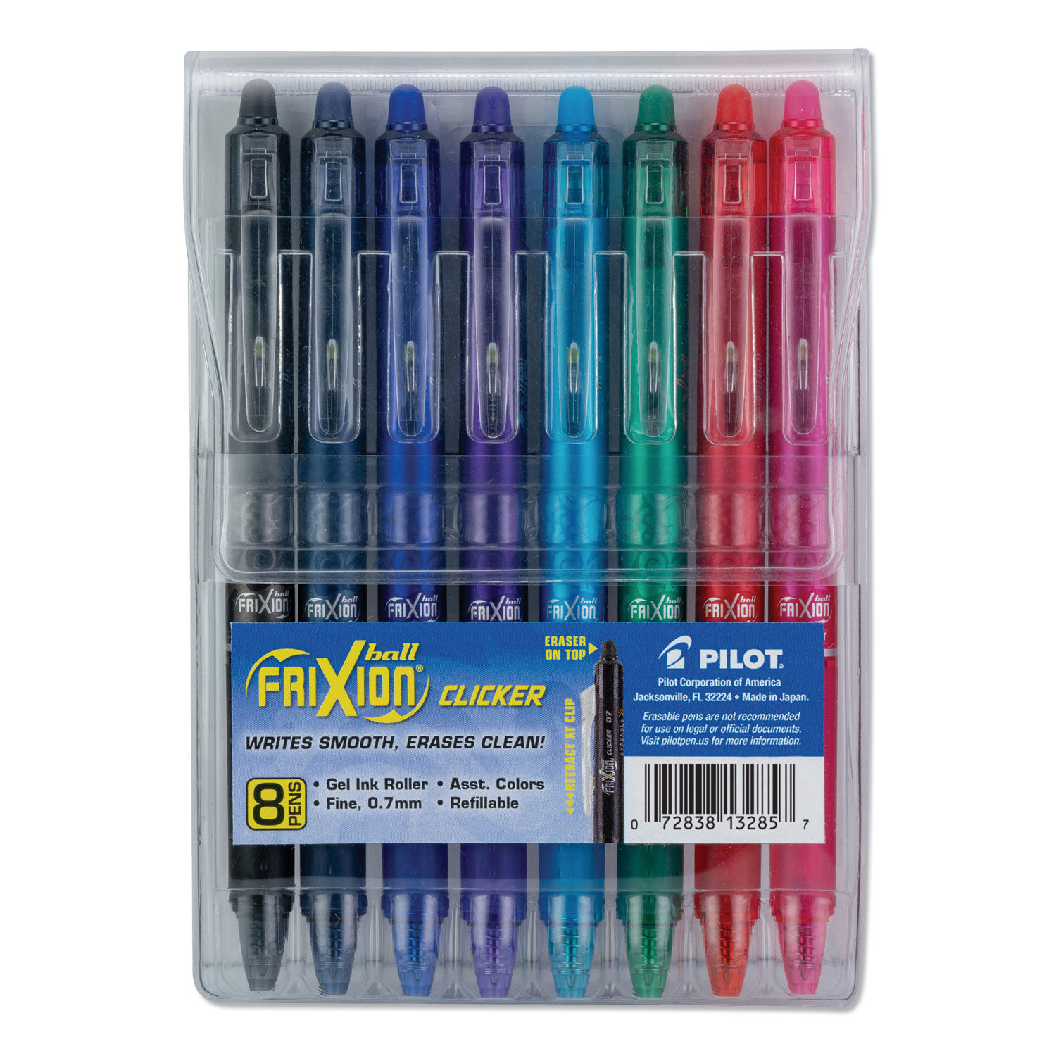 FriXion Clicker Erasable Gel Pen by Pilotandreg; PIL13285