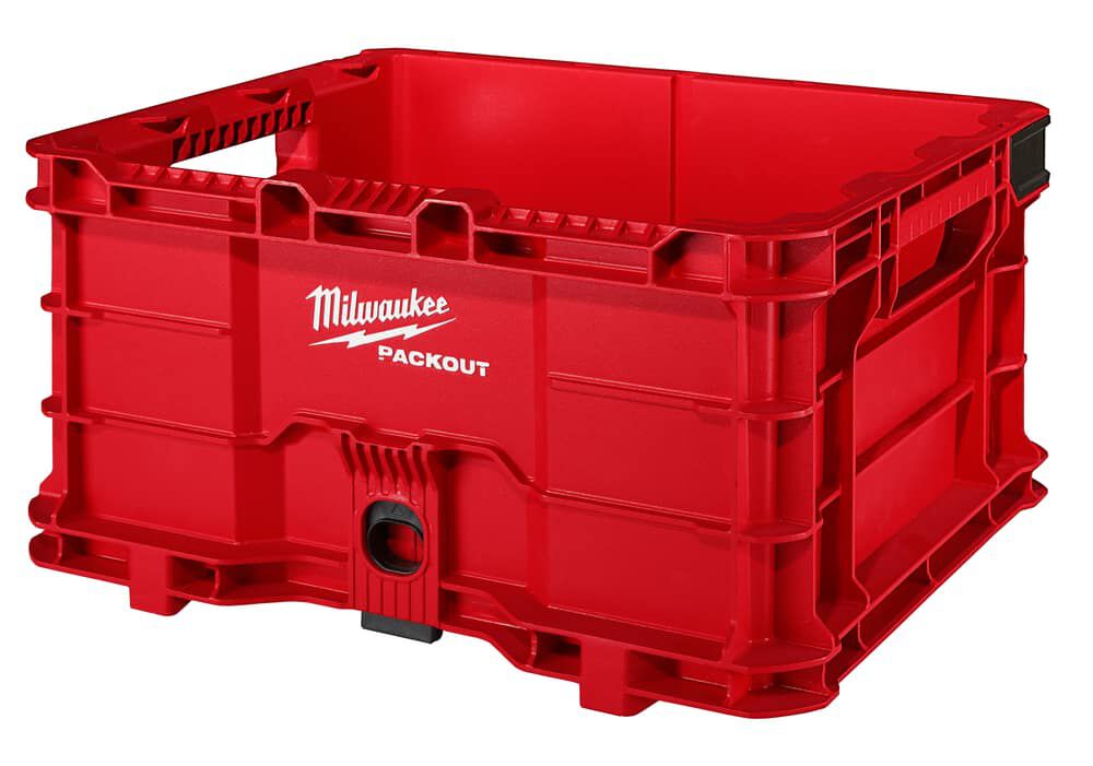 Milwaukee PACKOUT 2 Wheel Cart with PACKOUT Crate Bundle 48-22-8415-8440 from Milwaukee