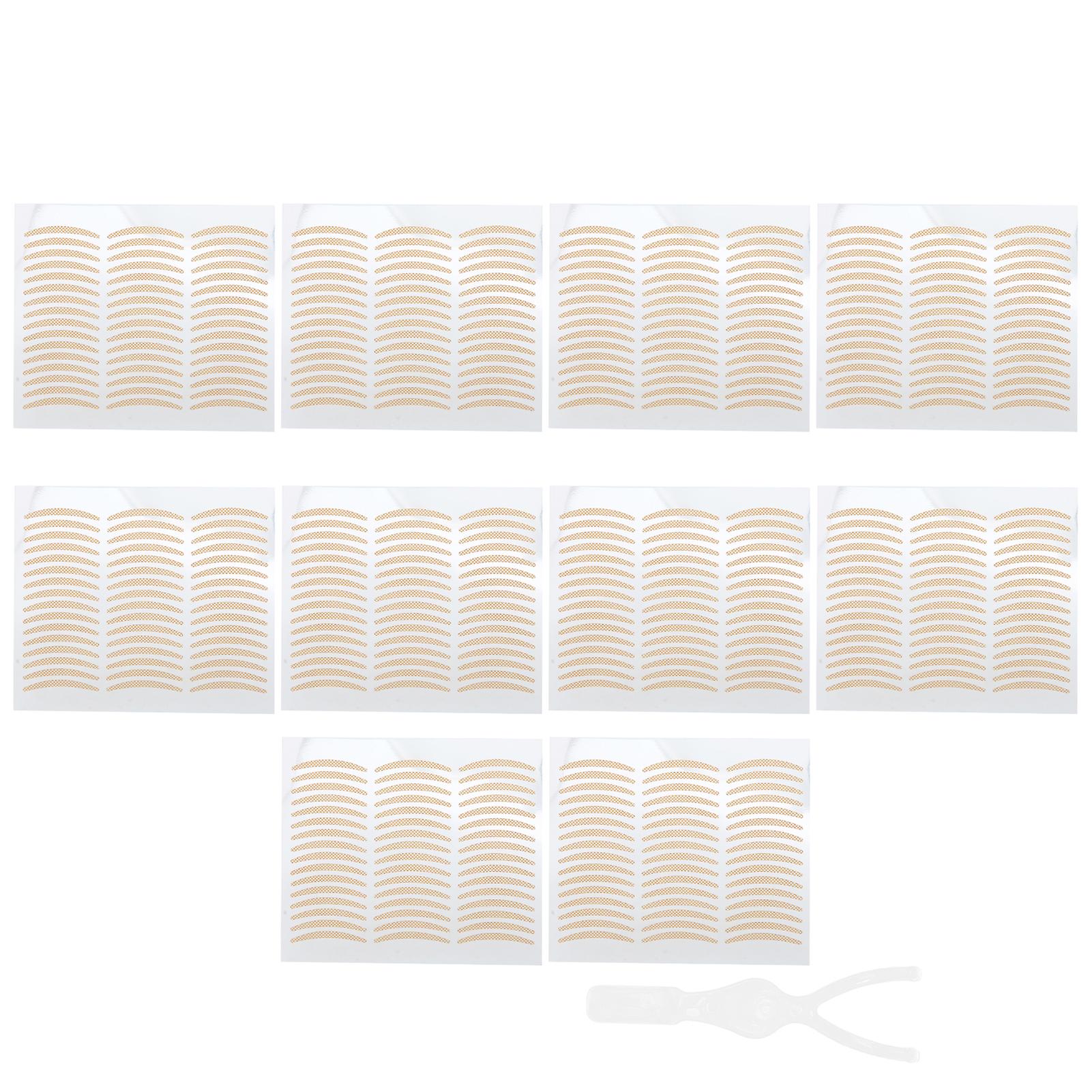 240 Pairs Breathable Natural Double Eyelid Tape Stickers Eyelid Lift Strip Eyelid Sticker