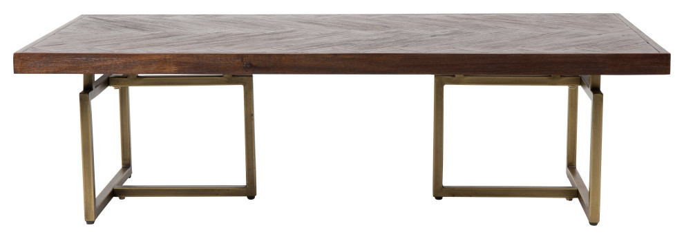 Antique Brass Coffee Table  Dutchbone Class   Contemporary   Coffee Tables   by Luxury Furnitures  Houzz