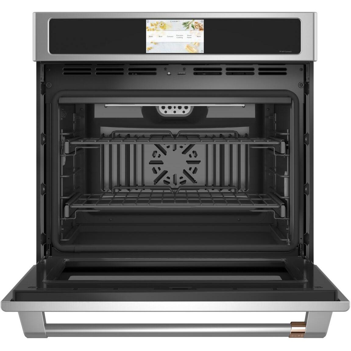 Café 30-inch, 5 cu.ft. Built-in Single Wall Oven with Wi-Fi Connect CTS90DP2NS1