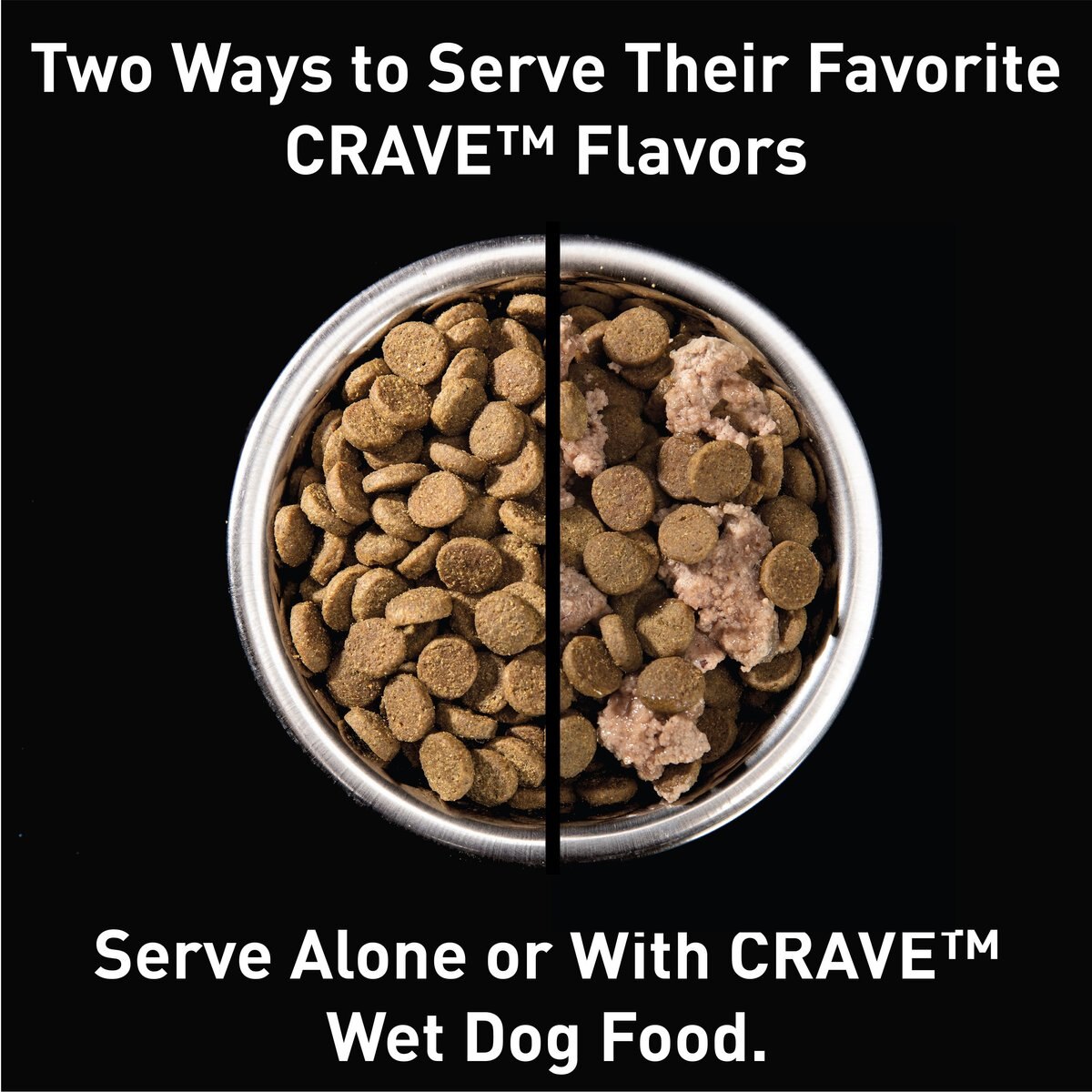 Crave High Protein Beef Adult Grain Free Dry Dog Food