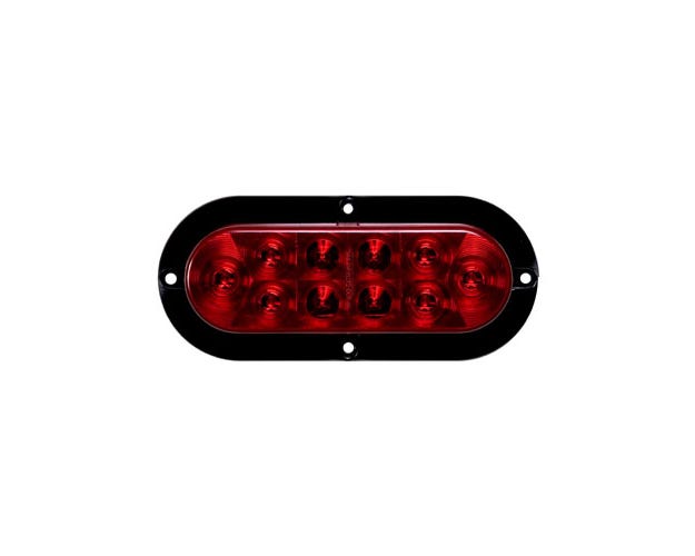 Optronics Red 6 Inch Oval Sealed LED Stop/Turn/Tail Light Kit - STL78RK