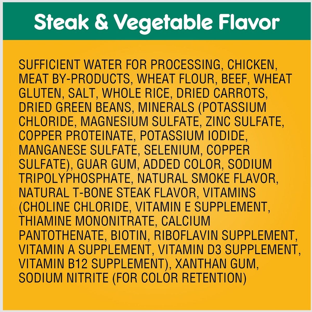 Pedigree Choice Cuts in Gravy Steak and Vegetable Flavor Adult Canned Wet Dog Food