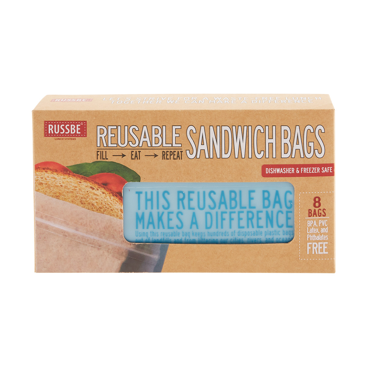 Russbe Reusable Food Storage Bags