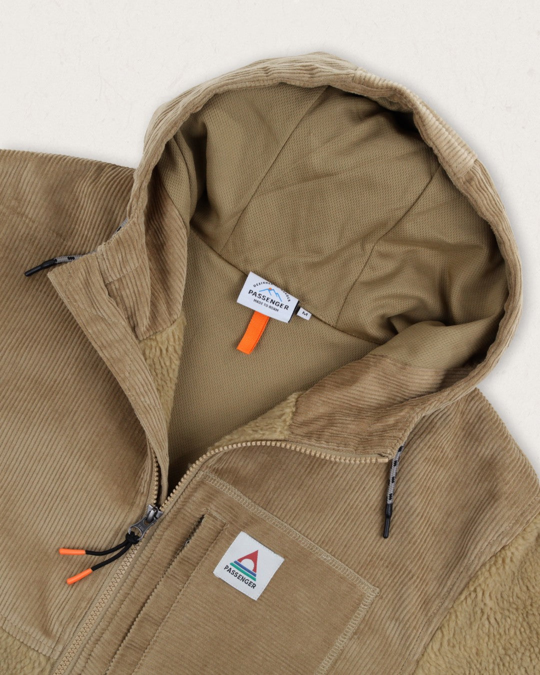 Adventure Recycled Deep-Pile Sherpa Fleece - Biscuit