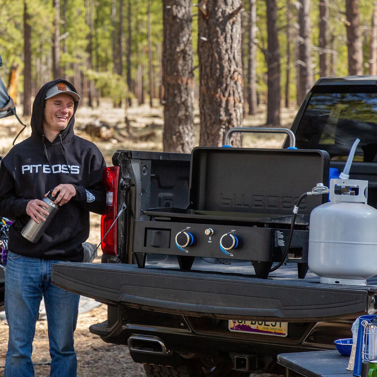 Pit Boss Ultimate 2-Burner Lift-Off Propane Griddle