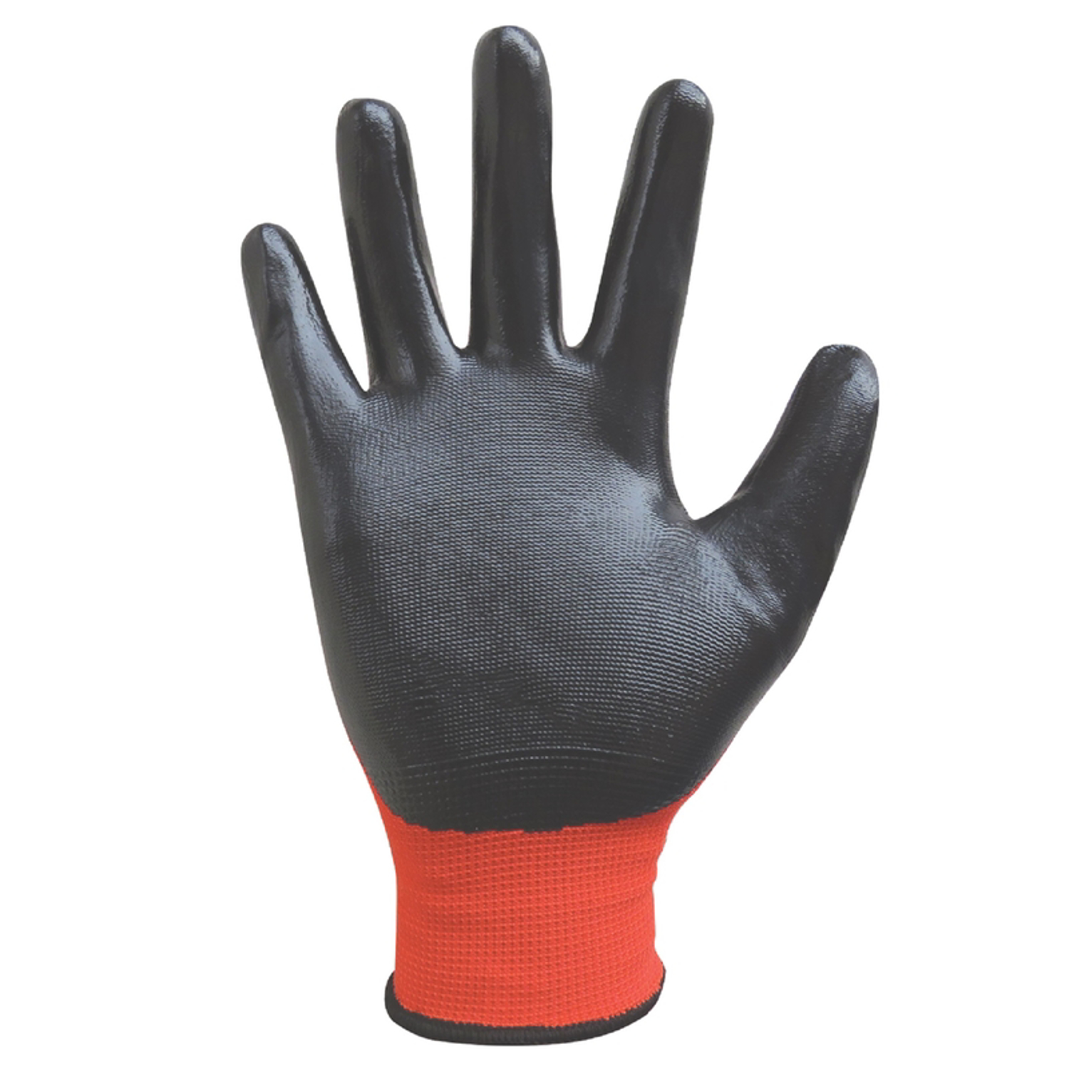 Ace Men\u0027s Indoor/Outdoor Coated Work Gloves Red L 3 pk