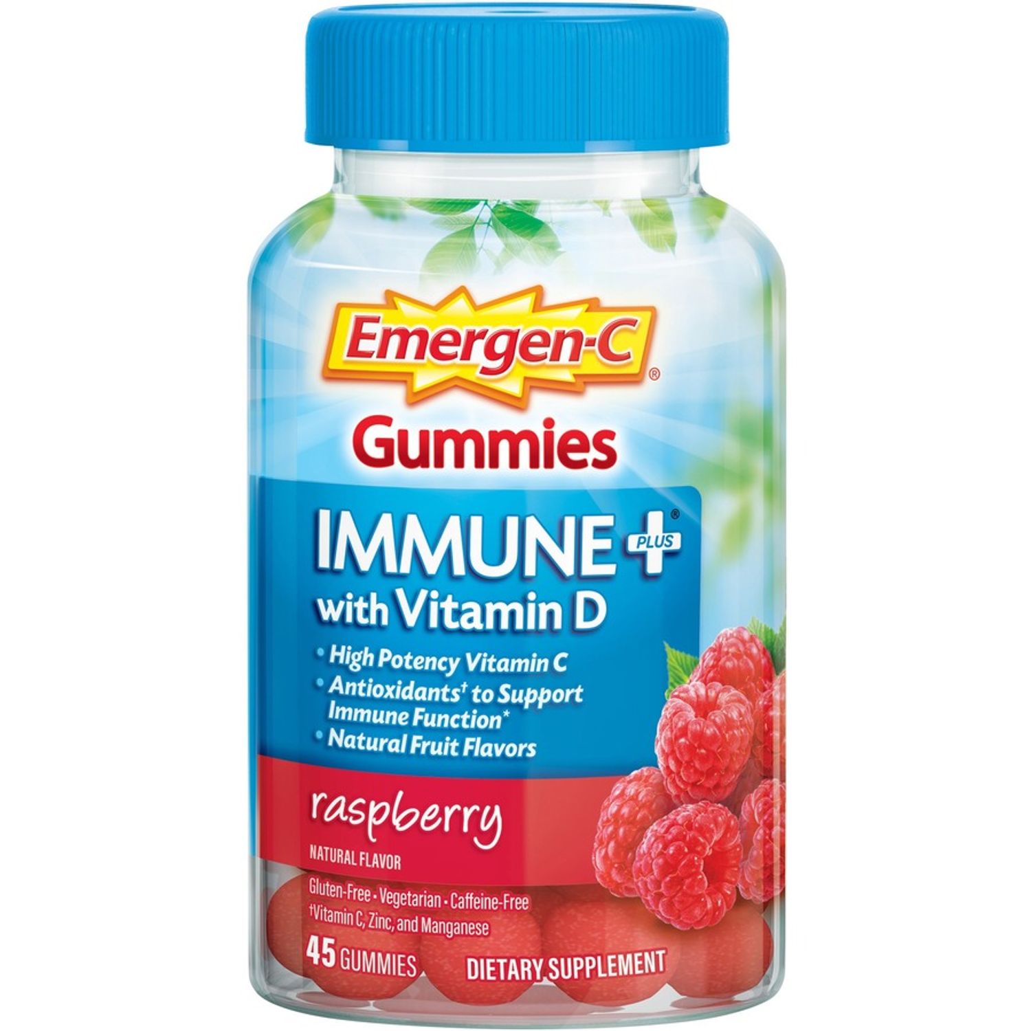 Immune+ Raspberry Gummies by GlaxoSmithKline plc GKC10047