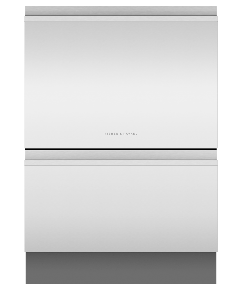 Fisher & Paykel DD24DT4NX9 Built-Under Double Dishdrawer™ Dishwasher, Tall, Sanitize