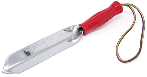 Wilcox All-Pro 50S, 9" Stainless Steel Garden Trowel, Indestructible, Made in Iowa U.S.A.