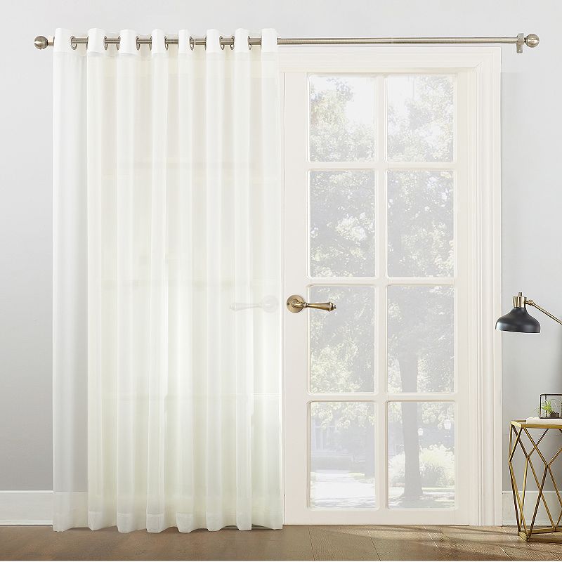 No. 918 1-Panel Emily Extra-Wide Sheer Voile Patio Curtain