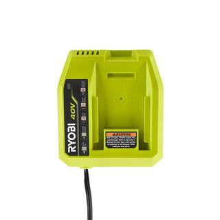 RYOBI 40-Volt Lithium-Ion Fast Charger OP408A