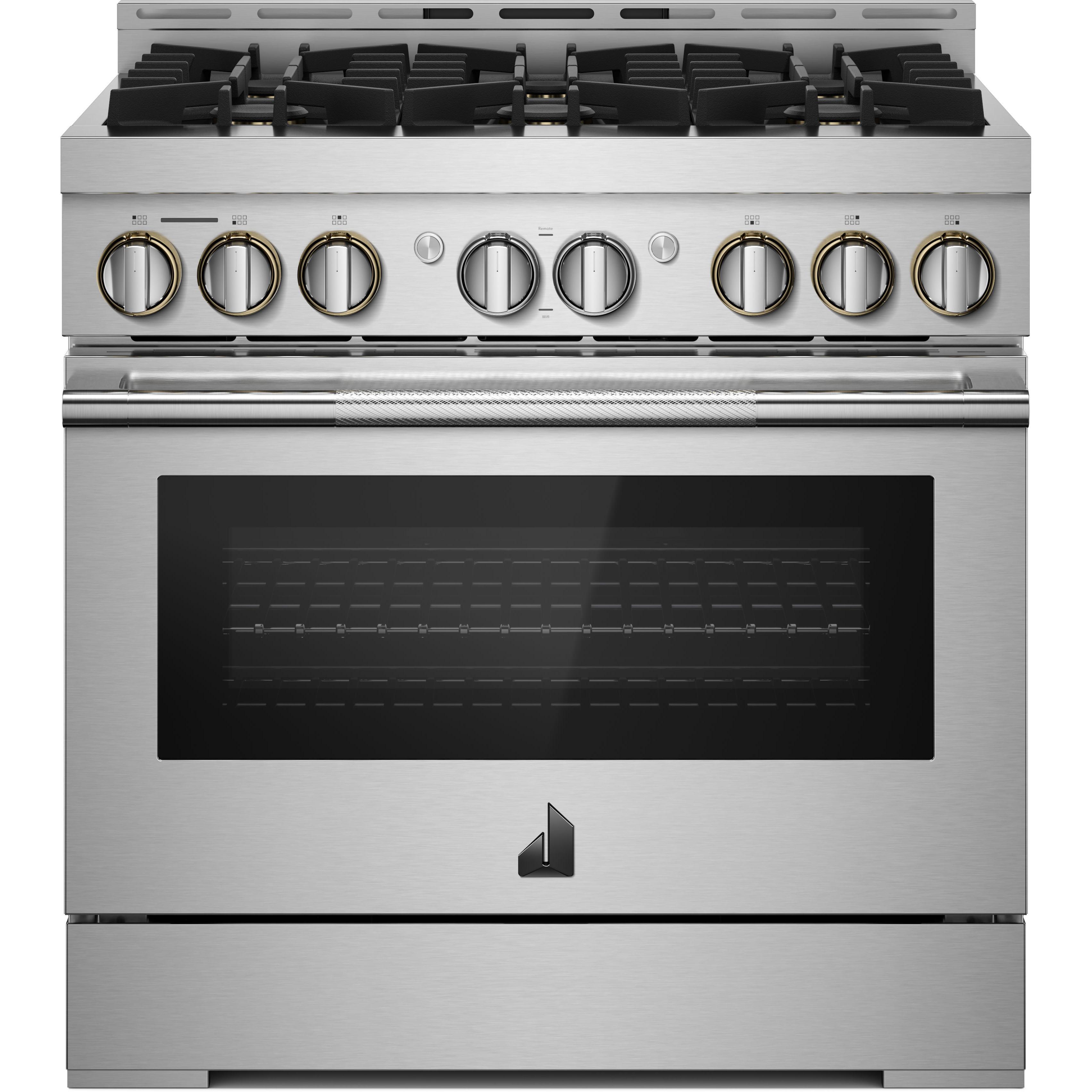 JennAir 36-inch Freestanding Gas Range with JennAir® Culinary Center JGRP436HL