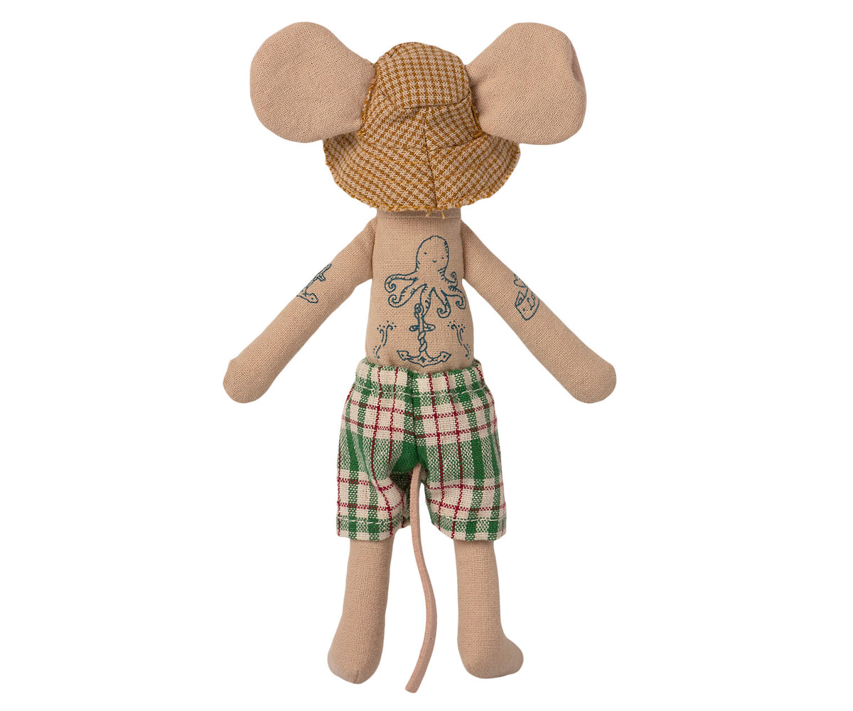 Beach Mouse - Dad in Cabin by Maileg