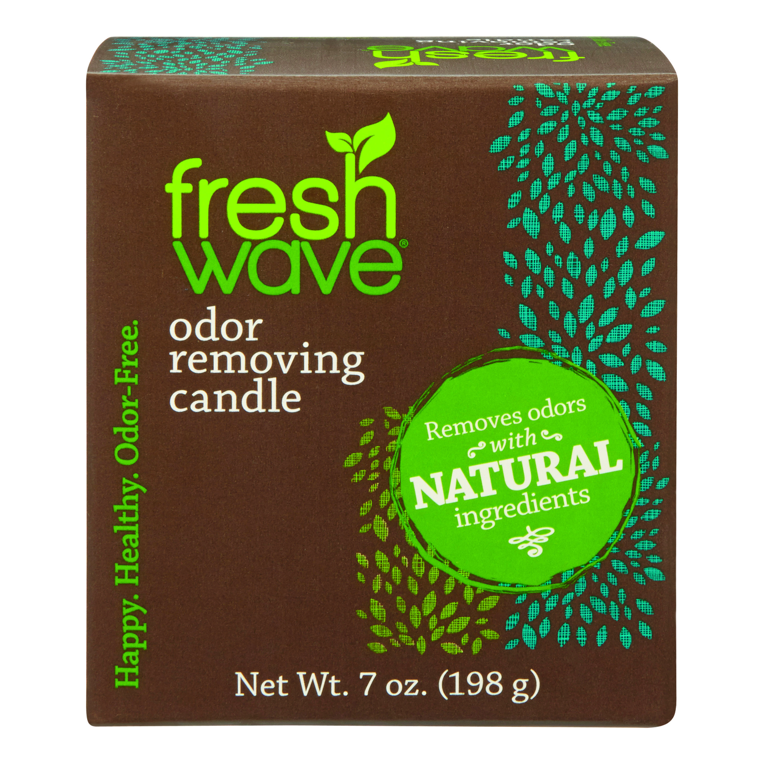 Fresh Wave Brown Odor Eliminator Scent Candle