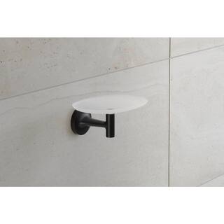 Duravit Starck T Wall Mounted Soap Dish in Black 0099334600