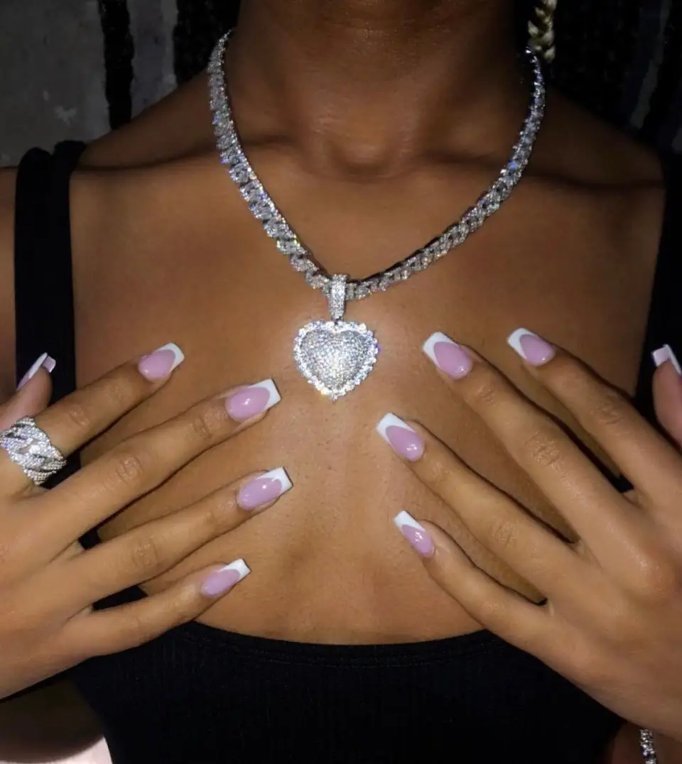 Icy Princess Heart Chain