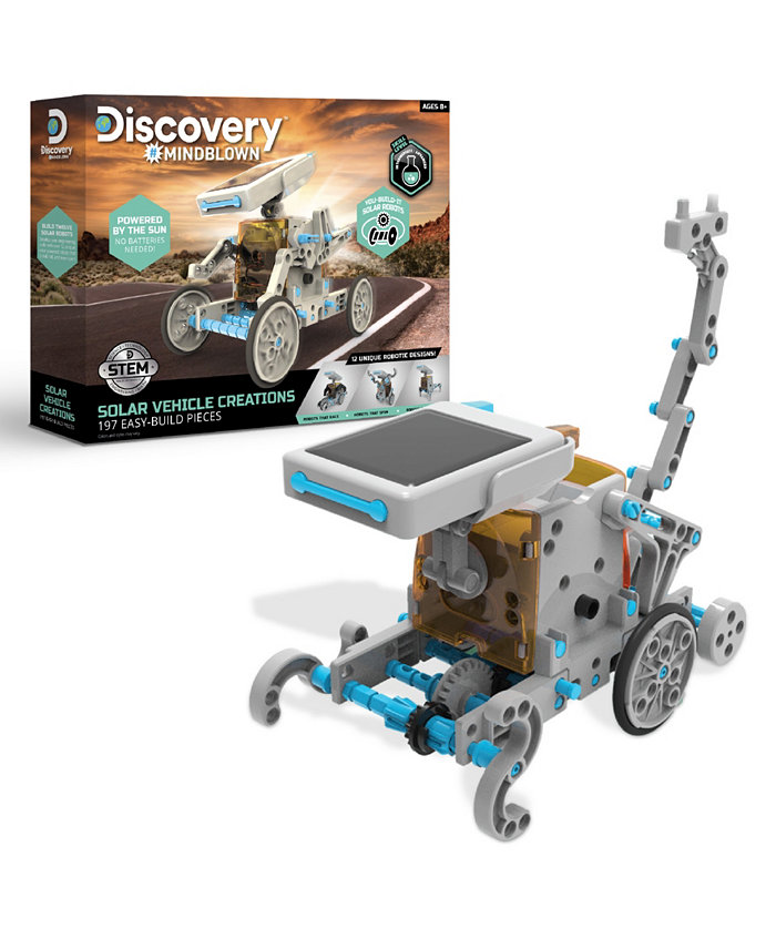 Discovery #MINDBLOWN Solar Vehicle Creation Easy Build Set  198 Piece