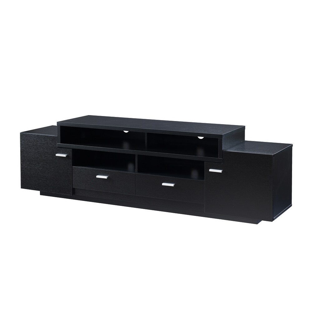 Merc Contemporary Multi functional Storage TV Console by Furniture of America