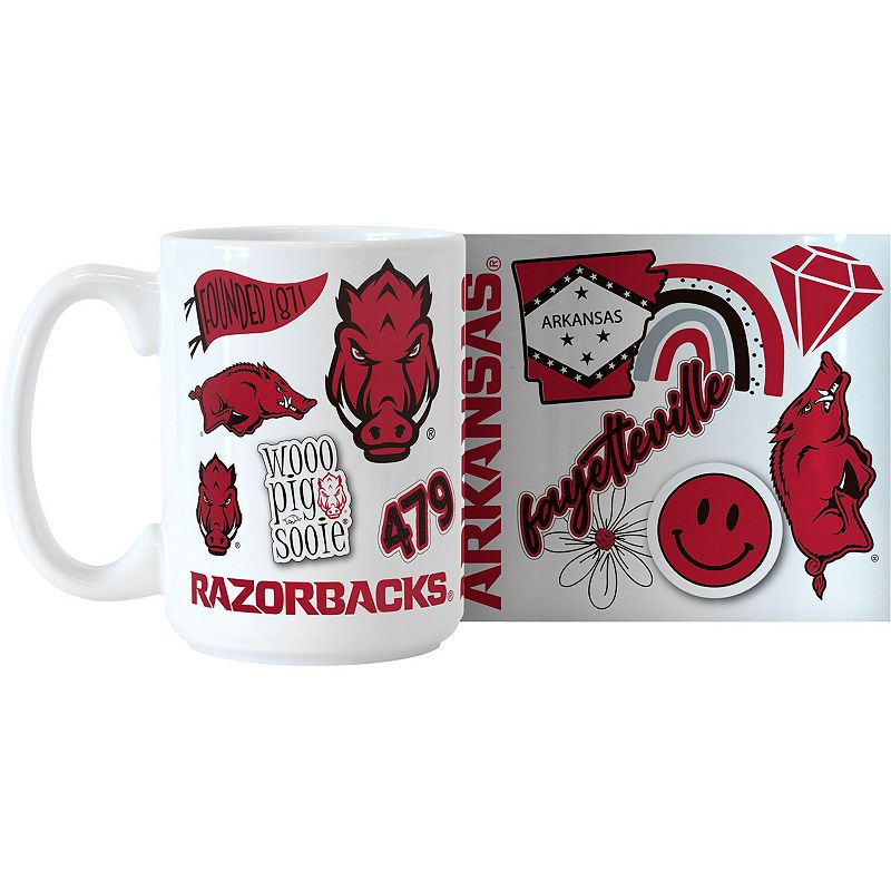 Arkansas Razorbacks 15oz. Native Ceramic Mug