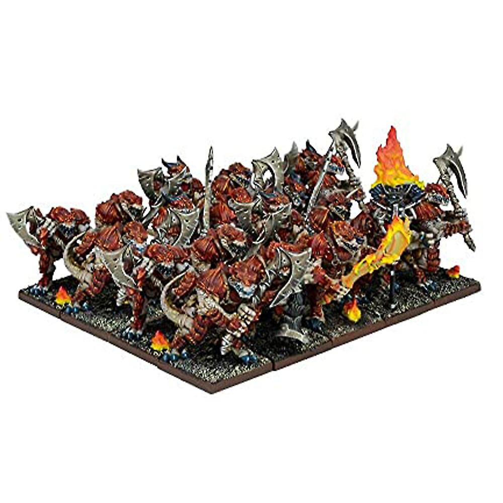 Kings of War Forces of Nature Salamander Regiment