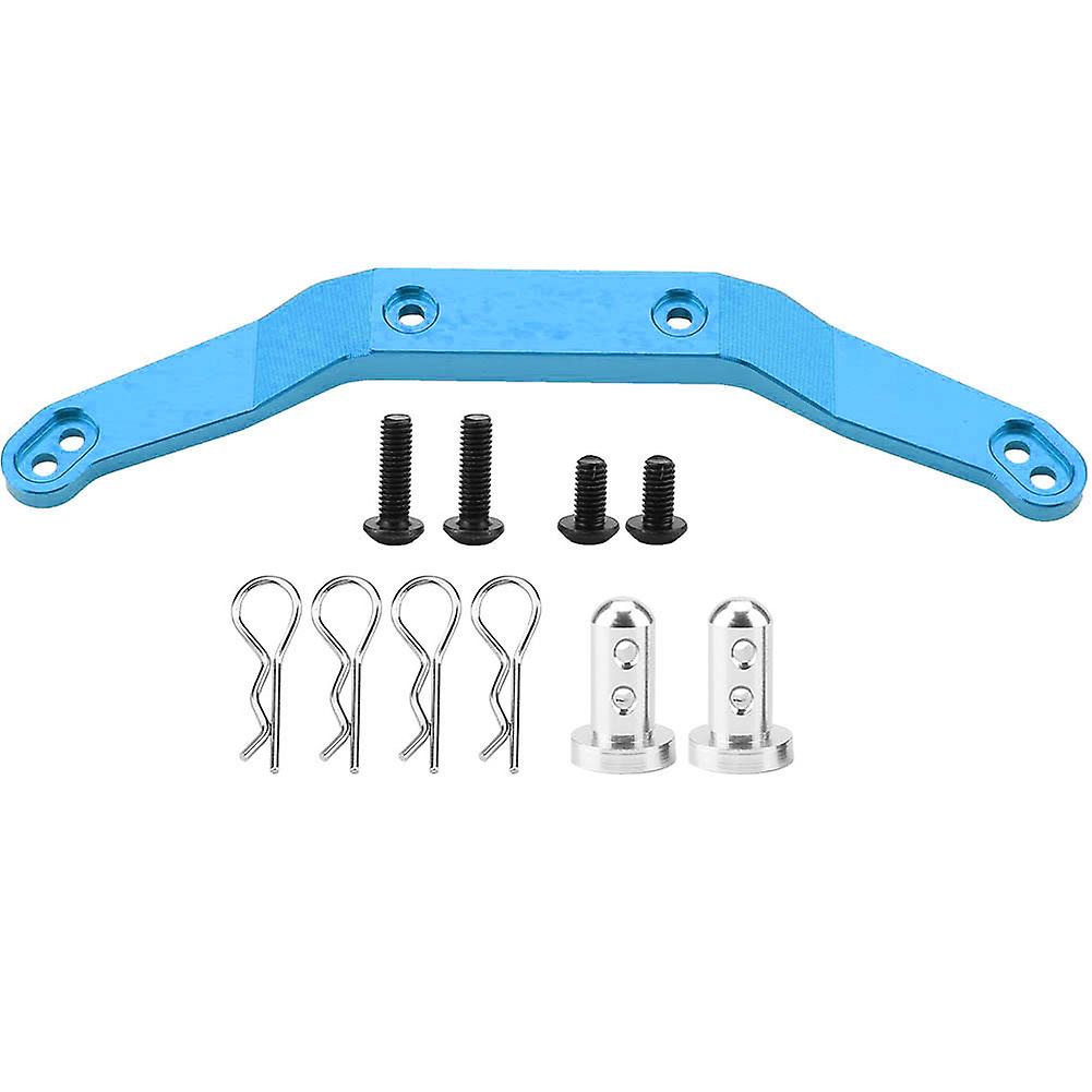 Aluminium Alloy Front Rear Car Shell Pillar Seat For Traxxas Slash 1/10 Rc Truck (blue)