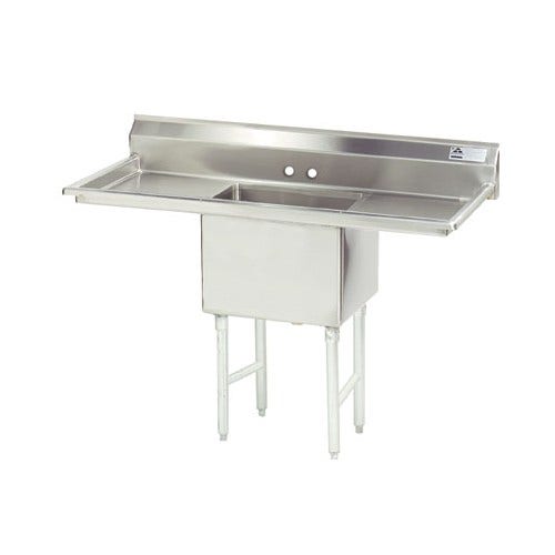 Advance Tabco FS-1-3624-24RL Fabricated 1 Bowl Sink， 24