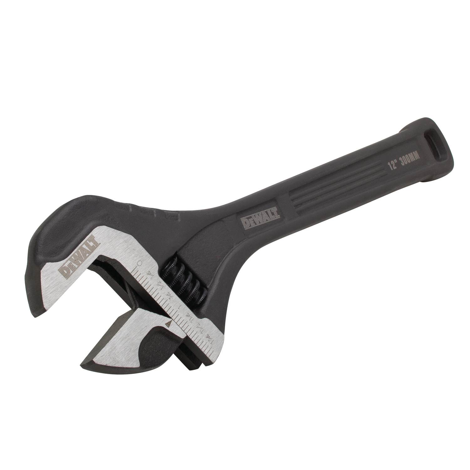 DW Metric and SAE Adjustable Wrench 12 in. L 1 pc