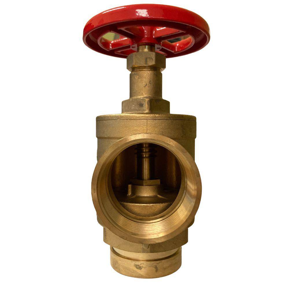 CMI inc 2-12 in. Brass Fire Hose Valve (GRV x FNPT) J281-FIP