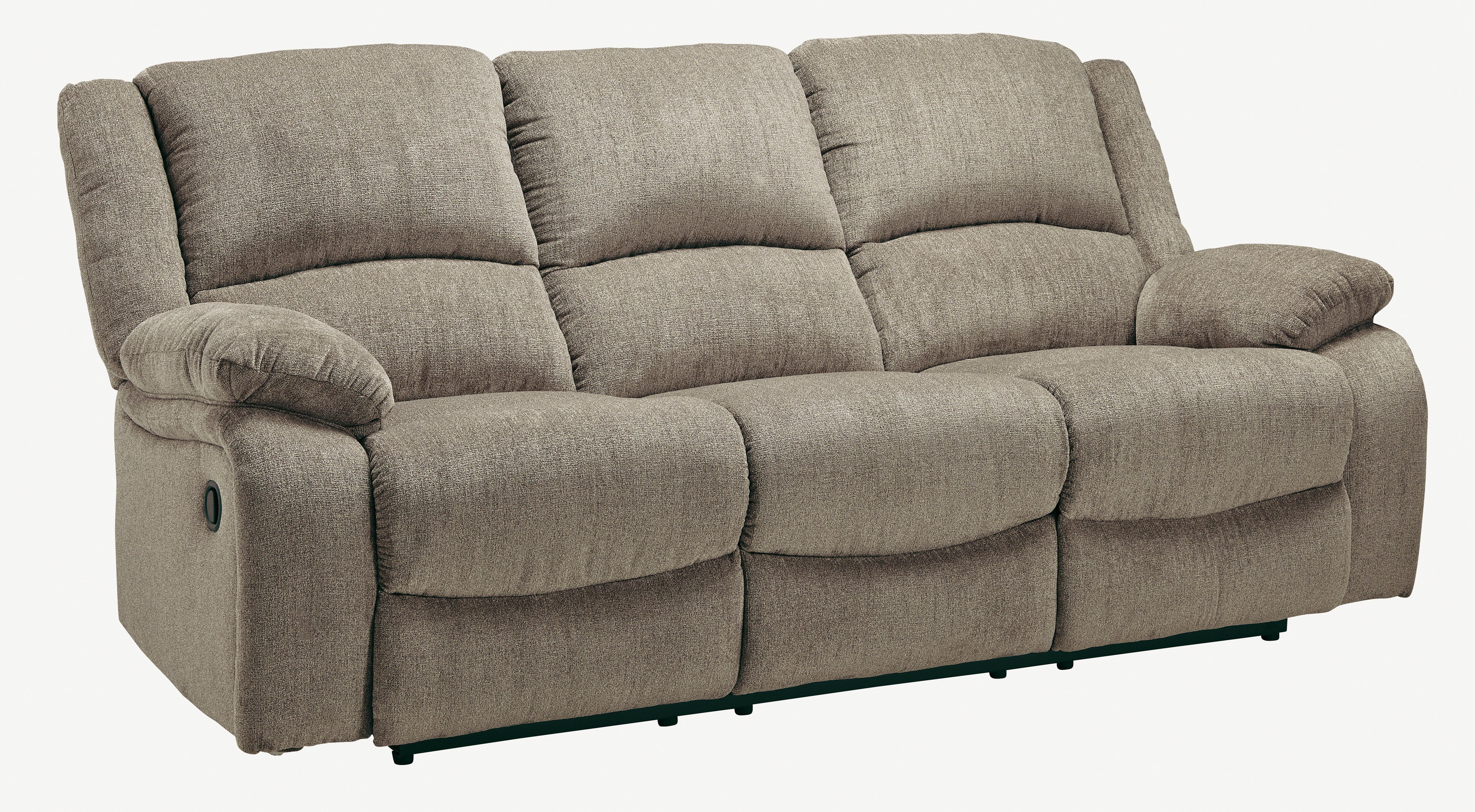 Draycoll Pewter Power Reclining Sofa