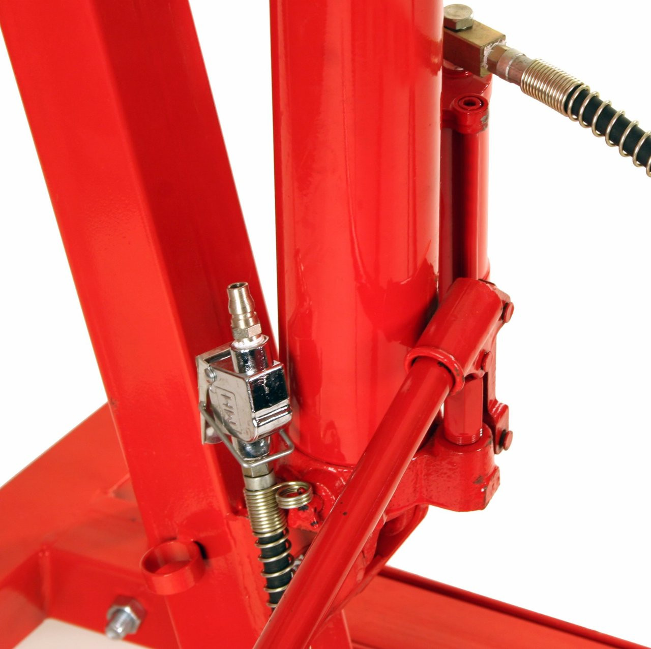 Dragway Tools 2 Ton Folding Air Hydraulic Engine Hoist Cherry Picker