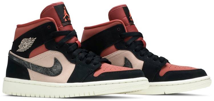 Wmns Air Jordan 1 Mid 'Canyon Rust' BQ6472-202