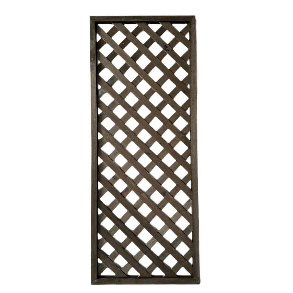 Factory direct supply waterproof garden trellis fence wall panels wood lattice fence