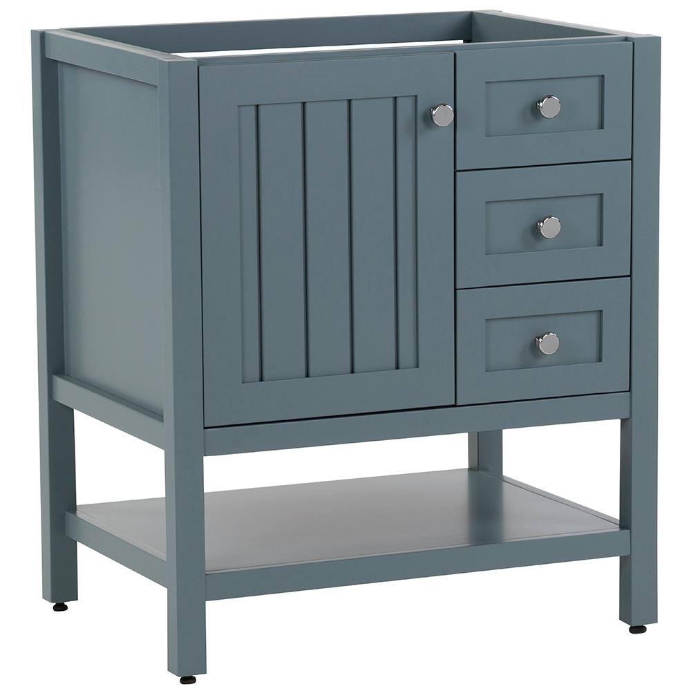 Home Decorators Collection Lanceton 30 in. W x 22 in. D x 34 in. H Bath Vanity Cabinet Only in Sage LT30-SE