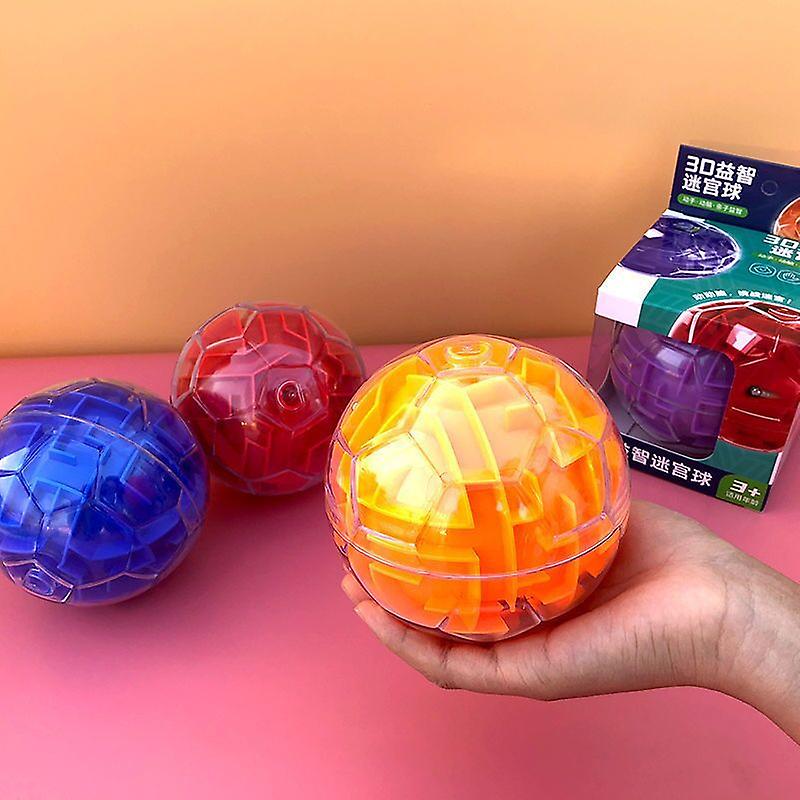 3d Three-dimensional Magic Maze Ball Educational Toy 3-pack