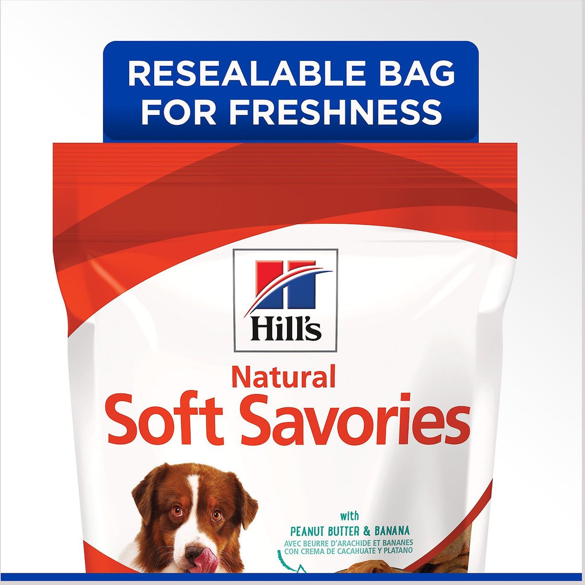 Hill's Natural Soft Savories with Peanut Butter and Banana Dog Treats