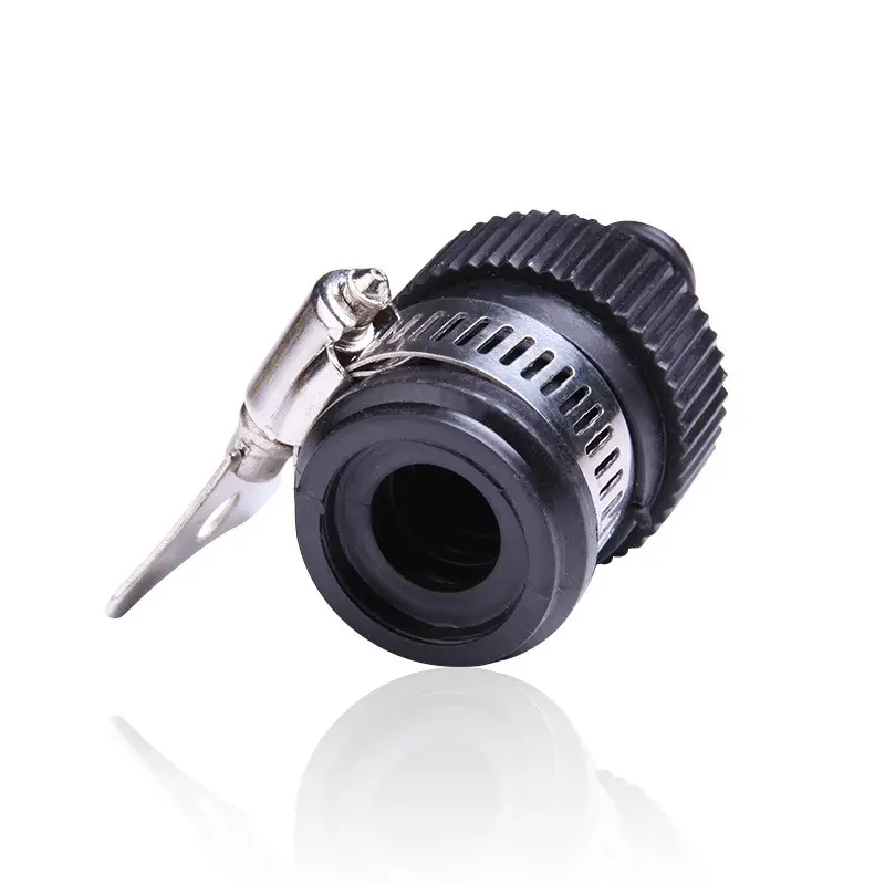 Black nipple connector car wash water gun water pipe connector for household faucets