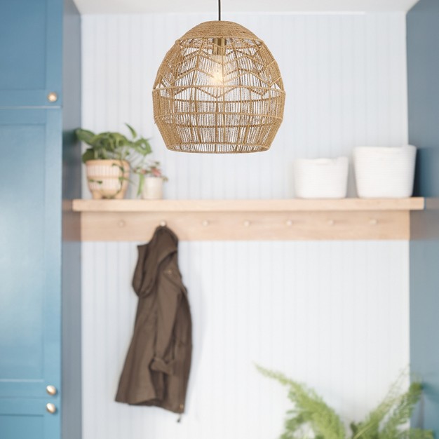 Xiomara Pendant Light Hemp Brown River Of Goods