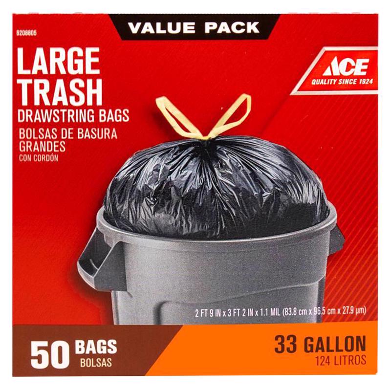 ACE 33GAL DRWST BAG 50CT