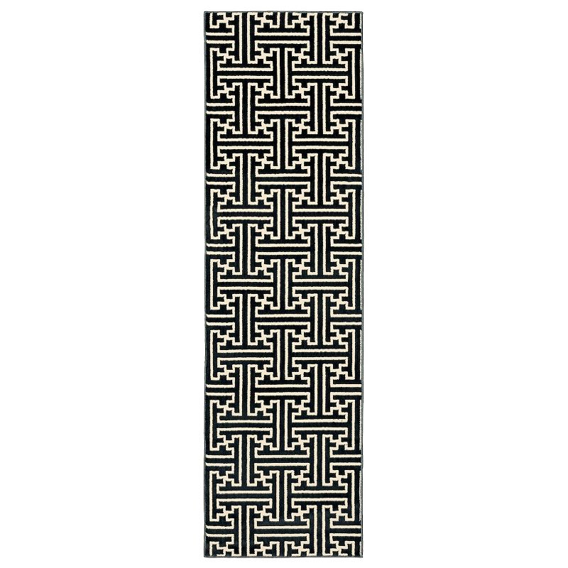 StyleHaven Brody Textured Geometric Rug