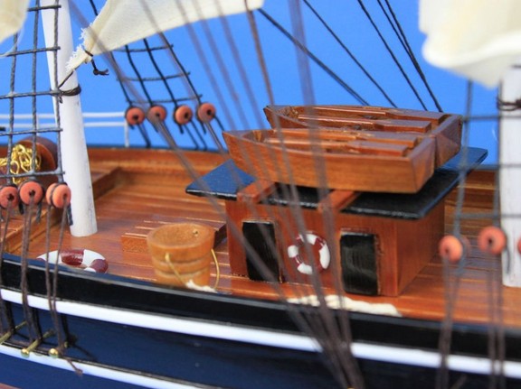 Handcrafted Model Ships cs 30 Wooden Cutty Sark Ta...