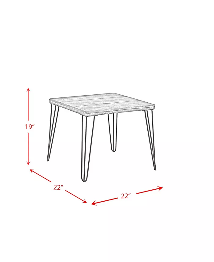 Picket House Furnishings Dunbar Square End Table