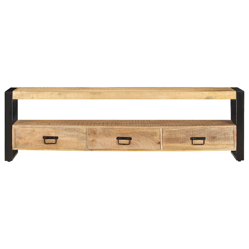 Tv Cabinet 150x30x45 Cm Solid Mango Wood